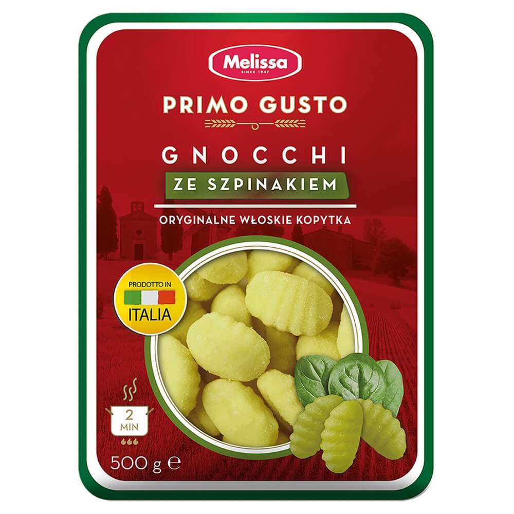 PRIMO GUSTO Gnocchi ze szpinakiem 500 g