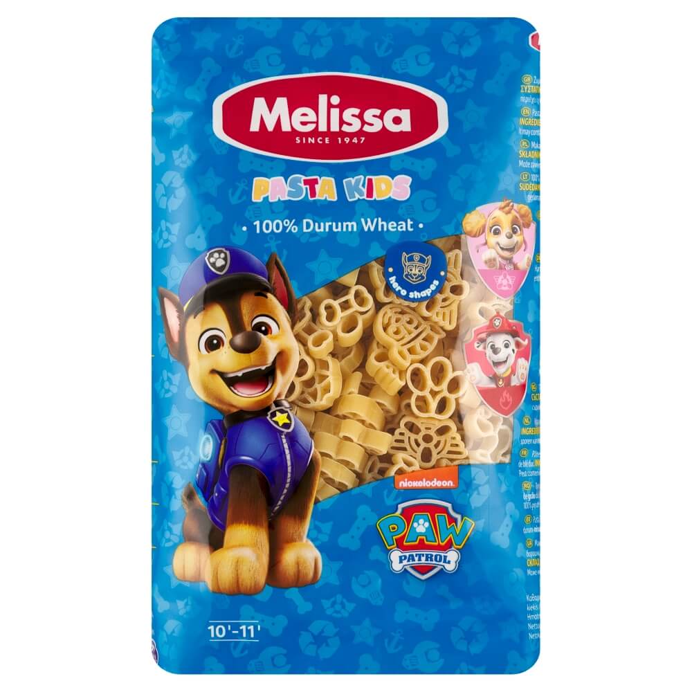 MELISSA PASTA KIDS Makaron Psi Patrol Chase 400 g