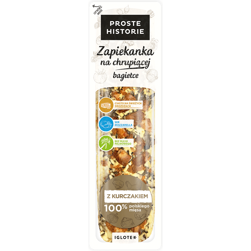 PROSTE HISTORIE Zapiekanka z kurczakiem 255 g