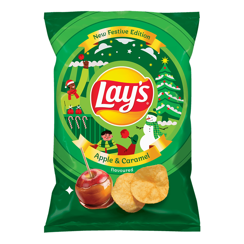LAY'S Chipsy ziemniaczane o smaku Apple & Carmel 130 g