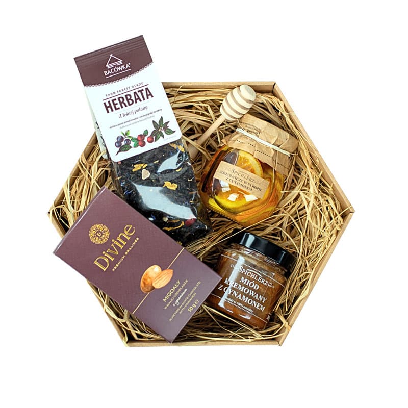 ŚWIĄTECZNY BOX Miodowo-korzenny 1 szt.