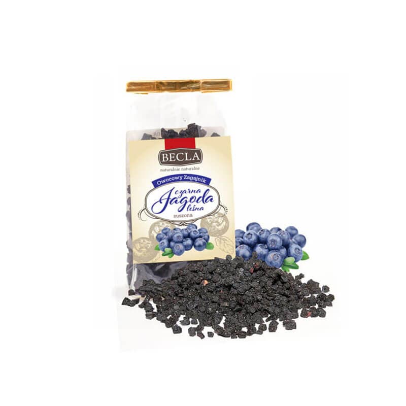 BECLA Czarna jagoda suszona 50 g
