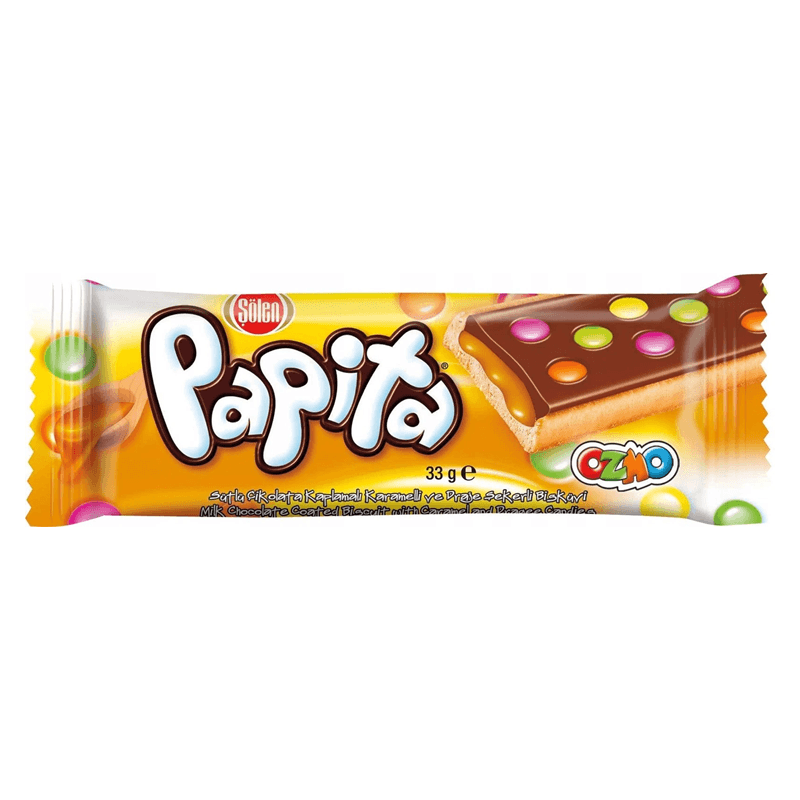 PAPITA Baton karmelowy z drażami 33 g