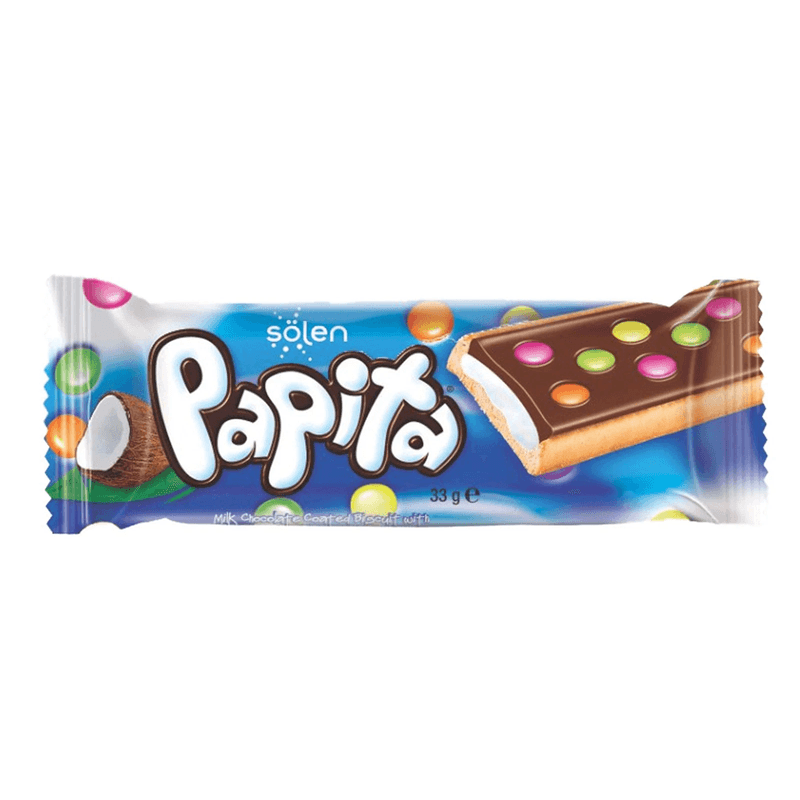 PAPITA Baton kokosowy z drażami 33 g