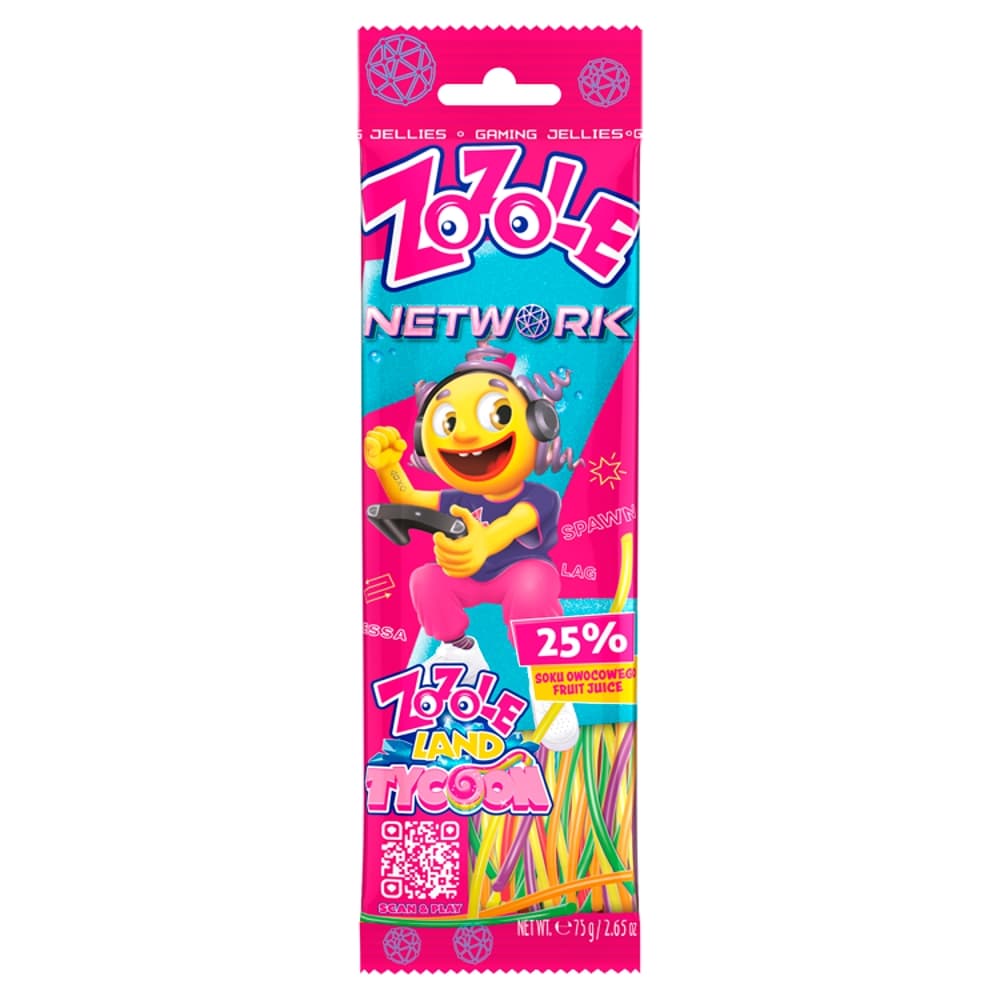 ZOZOLE NETWORK Żelki owocowe 75 g