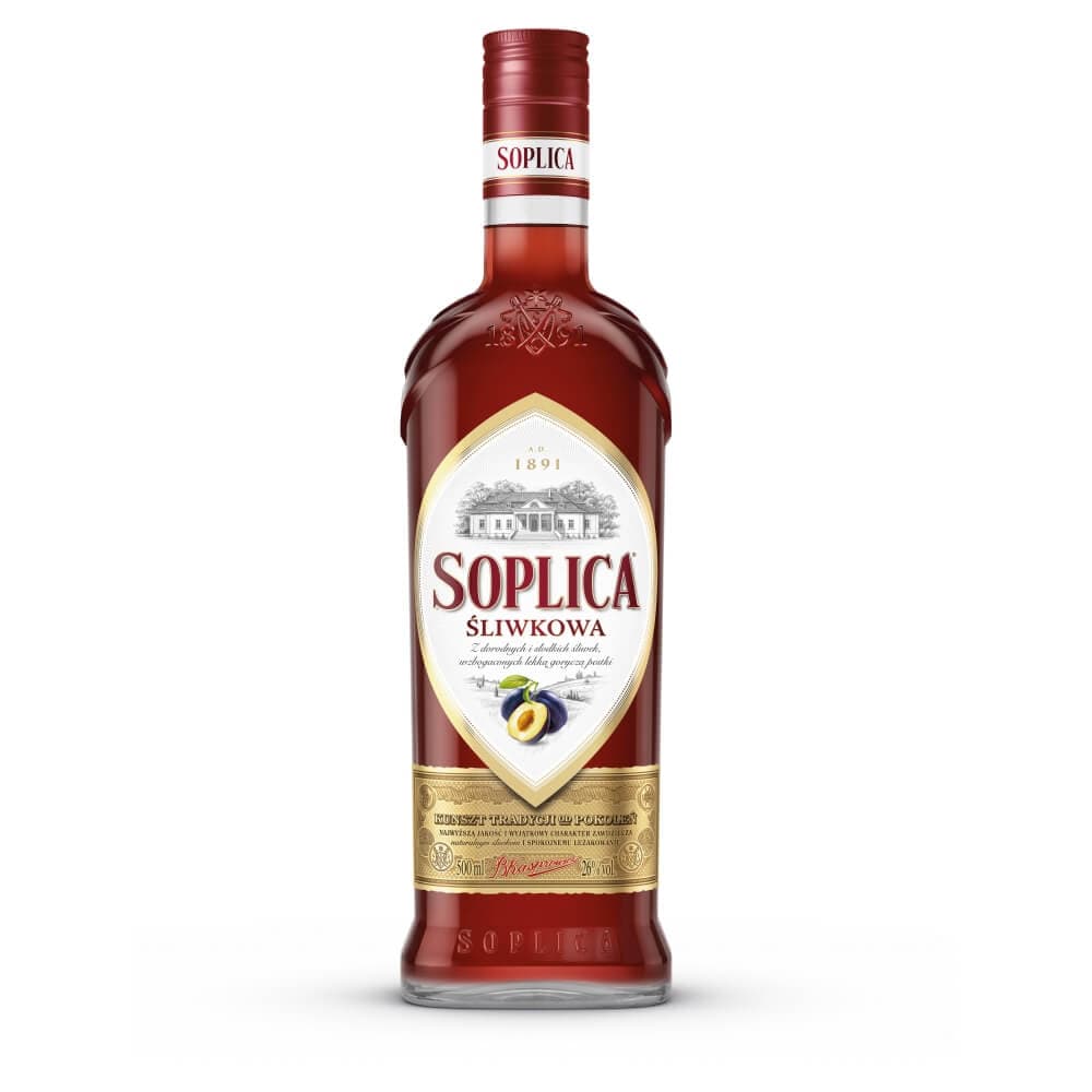 SOPLICA Nalewka śliwkowa 26% 500 ml
