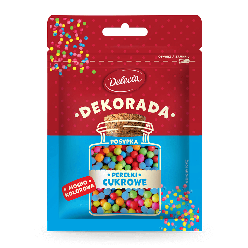 DELECTA Posypka Perełki cukrowe 35 g