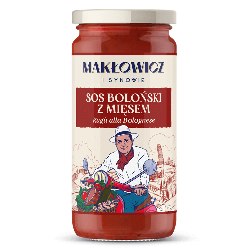 MAKŁOWICZ I SYNOWIE Sos boloński z mięsem 400 g