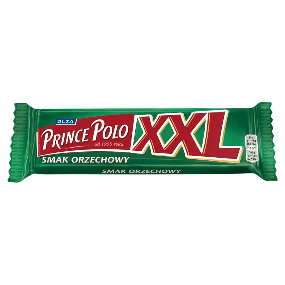 PRINCE POLO XXL Wafelek o smaku orzechowym 45 g