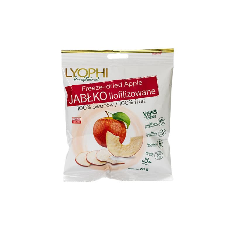 LYOPHI Jabłko czerwone liofilizowane 20 g