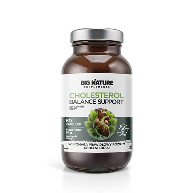 BIG NATURE Suplement diety Cholesterol Balance Support 60 szt.