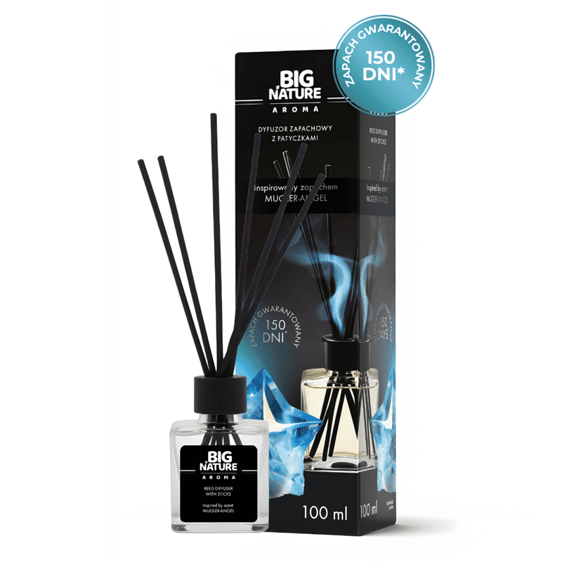 BIG NATURE Dyfuzor zapachowy o zapachu insprowanym Mugler Angel 100 ml