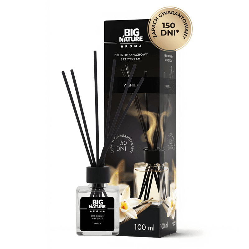 BIG NATURE Dyfuzor zapachowy Wanilia 100 ml