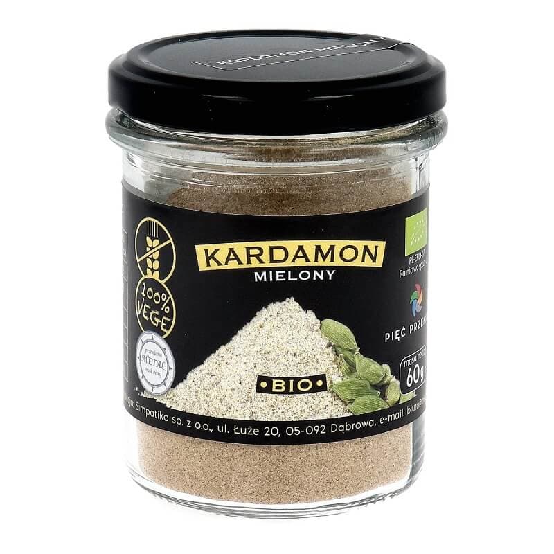 PIĘĆ PRZEMIAN Kardamon mielony bezglutenowy BIO 60 g
