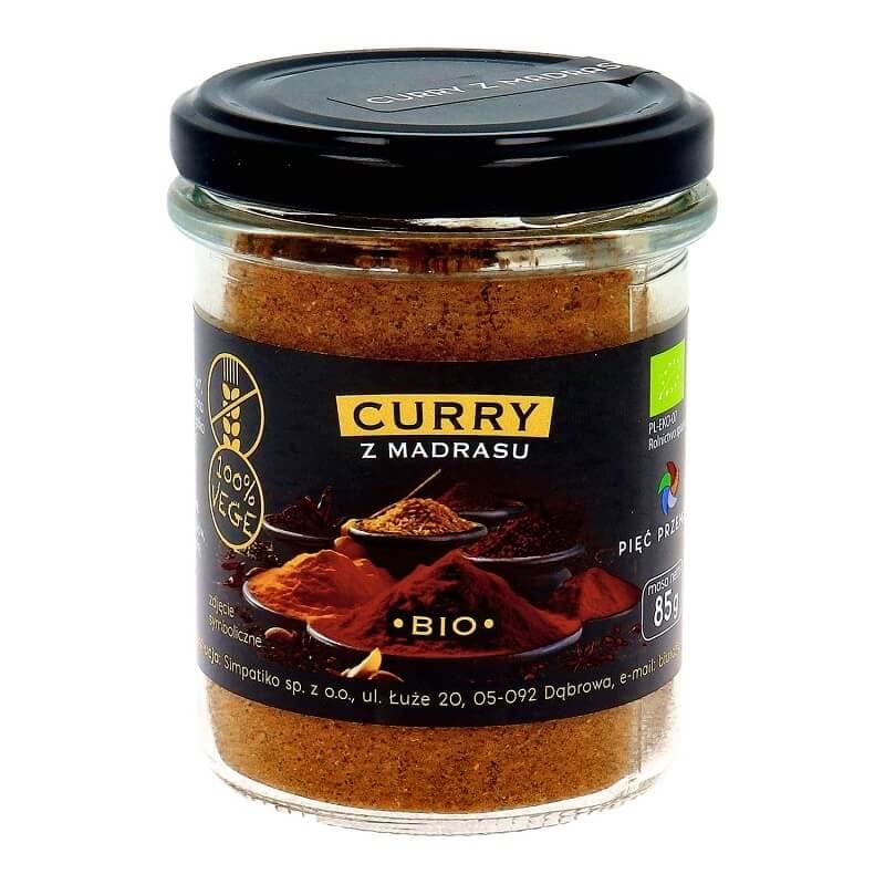 PIĘĆ PRZEMIAN Curry z Madrasu BIO 85 g