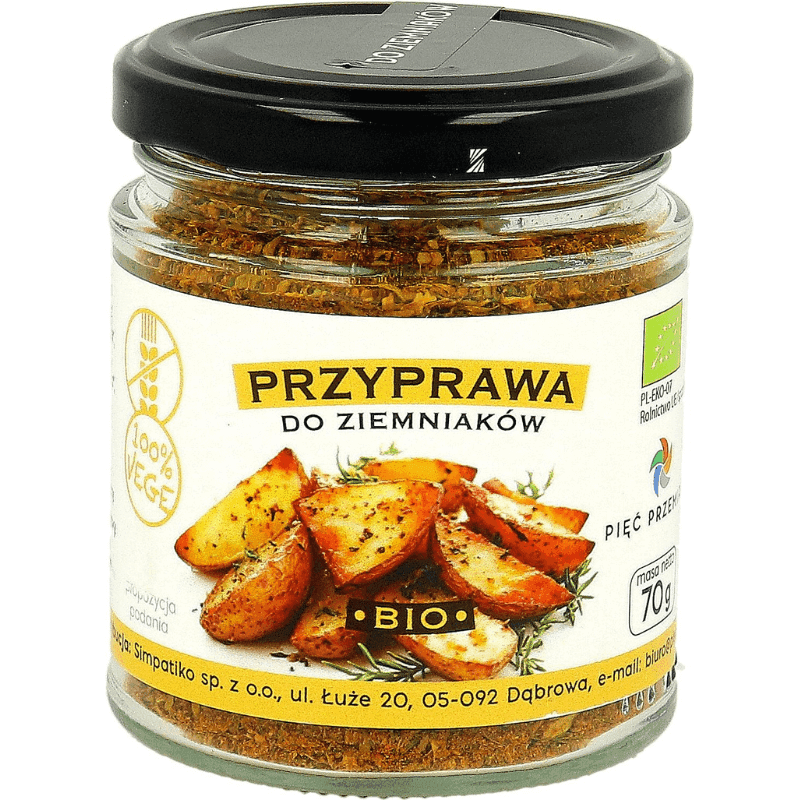 PIĘĆ PRZEMIAN Przyprawa do ziemniaków BIO 70 g