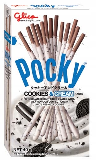 GLICO Paluszki Pocky Cookies and Cream 40 g