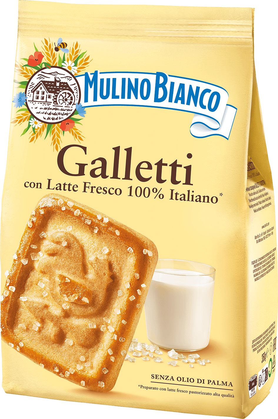 MULINO BIANCO Ciastka kruche z cukrem Galletti 350 g