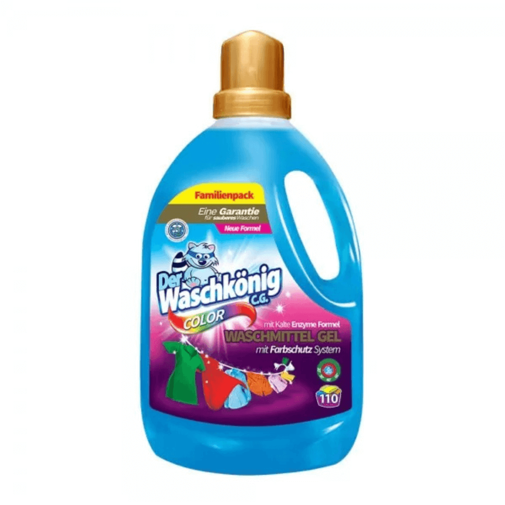 DER WASCHKONIG Żel do prania tkanin kolorowych 3305 ml