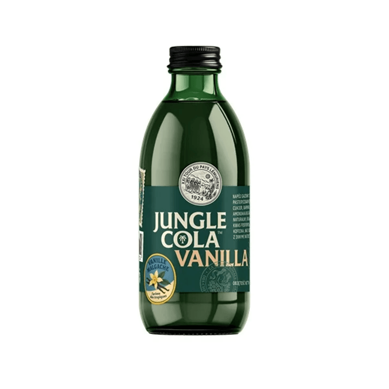 JUNGLE COLA Napój gazowany Cola Vanilla 330 ml
