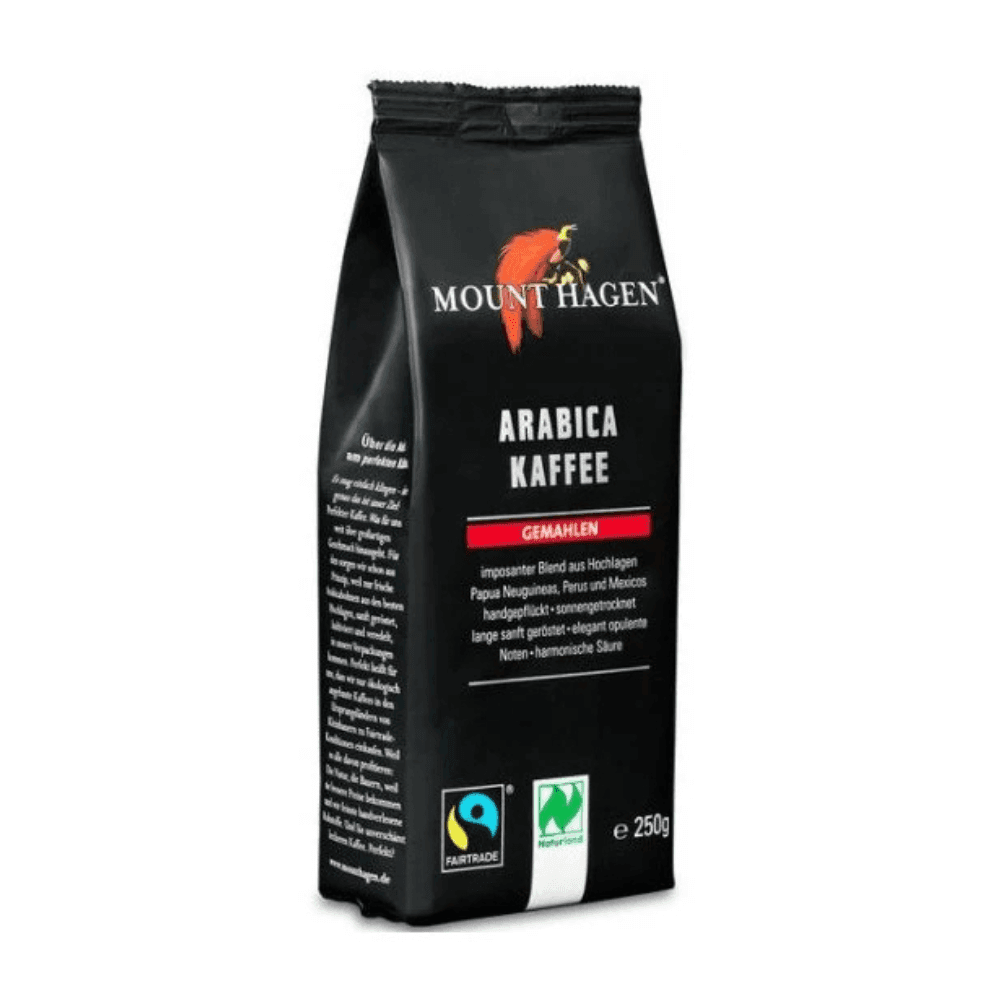 MOUNT HAGEN Kawa mielona Arabica 100% BIO 250 g