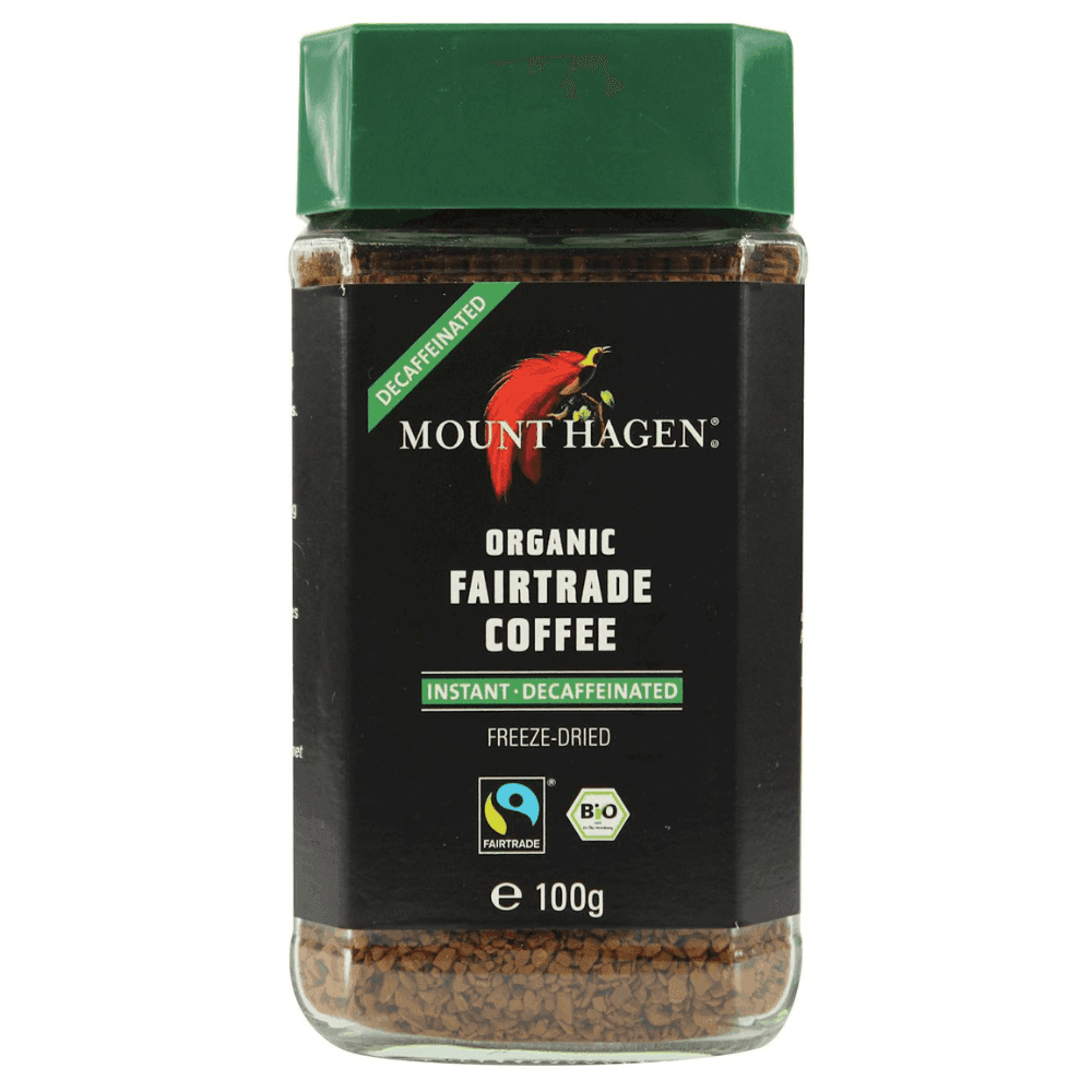 MOUNT HAGEN Kawa rozpuszczalna bezkofeinowa BIO 100 g