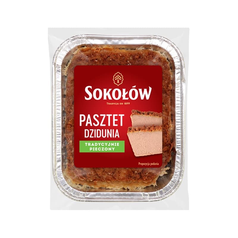 SOKOŁÓW Pasztet dzidunia 200 g
