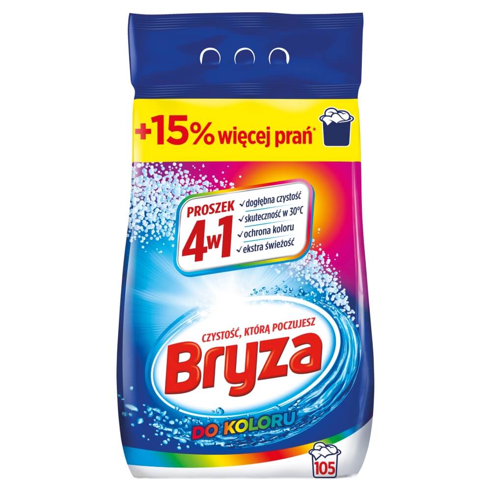 BRYZA Proszek 4 w 1 do prania kolorowego 6825 g