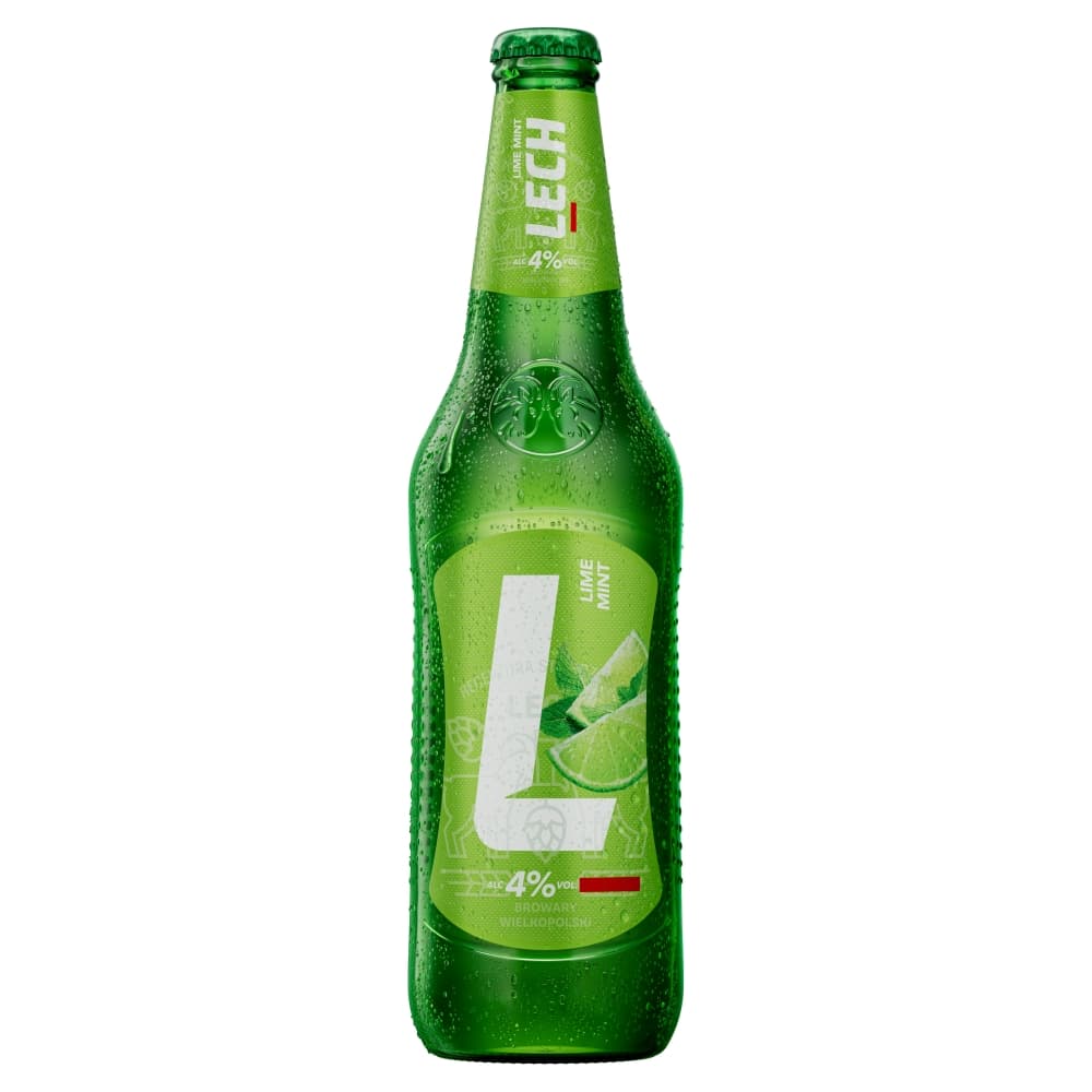 LECH Piwo limonka i mięta 500 ml
