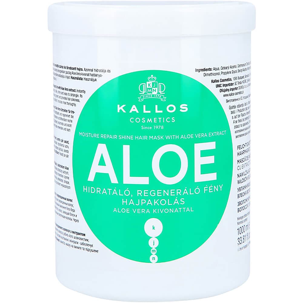 KALLOS Maska do włosów aloesowa 1000 ml