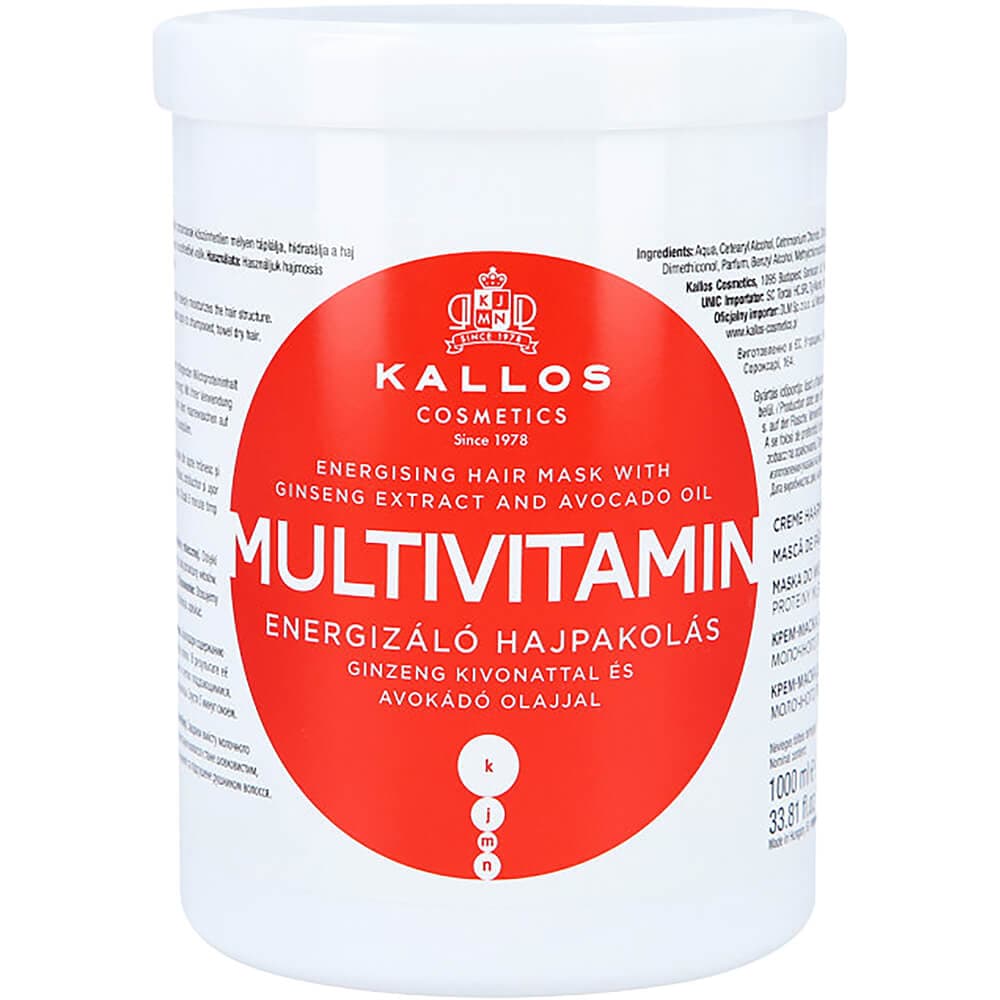 KALLOS Maska do włosów multiwitaminowa 1000 ml