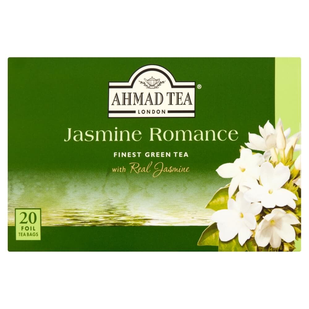 AHMAD TEA Herbata zielona w torebkach jaśminowa (20x2 g) 40 g