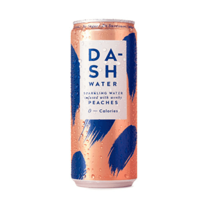 DASH WATER Woda gazowana Brzoskwinia 330 ml