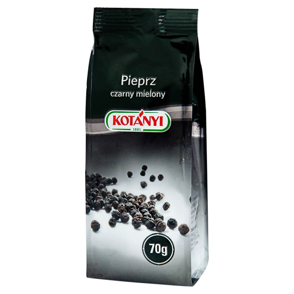 KOTANYI Pieprz czarny mielony 70 g