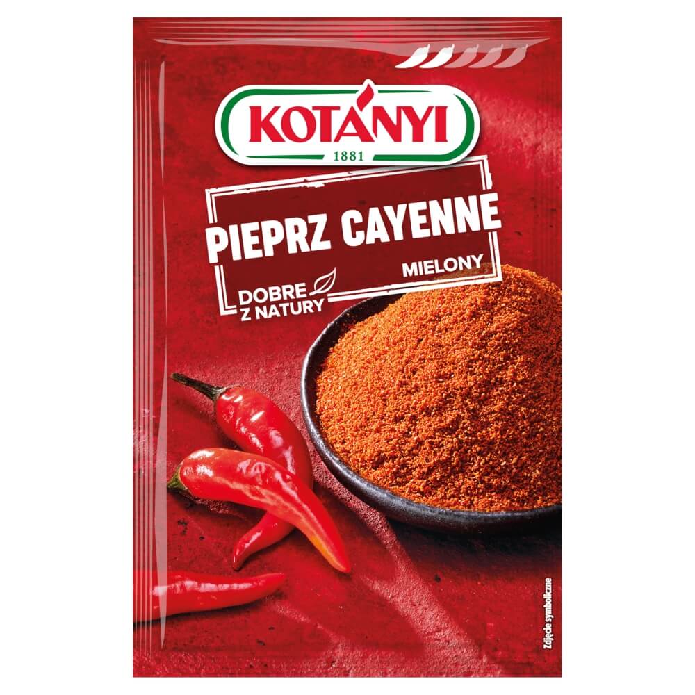 KOTANYI Pieprz cayenne mielony 20 g