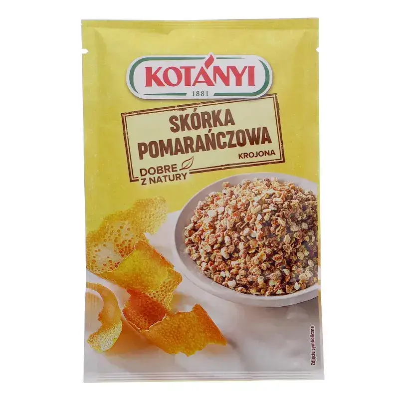 KOTANYI Skórka pomarańczowa krojona 20 g