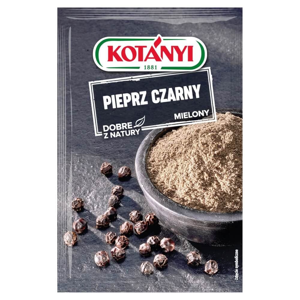 KOTANYI Pieprz czarny mielony 20 g