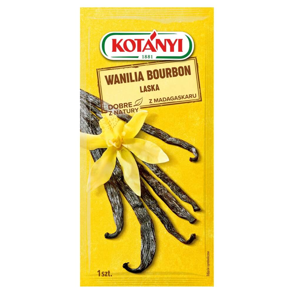 KOTANYI Wanilia bourbon laska z madagaskaru 2 g