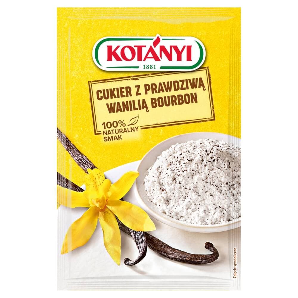 KOTANYI Cukier z prawdziwą wanilią bourbon 10 g