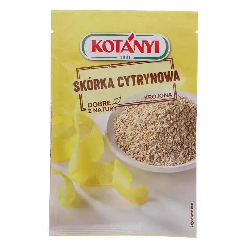 KOTANYI Skórka cytrynowa krojona 16 g