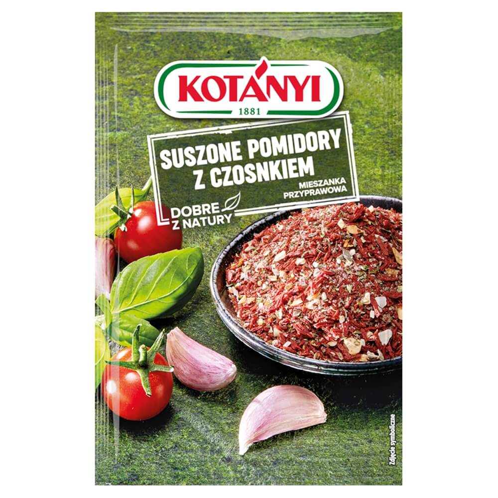 KOTANYI Suszone pomidory z czosnkiem mieszanka przyprawowa 22 g