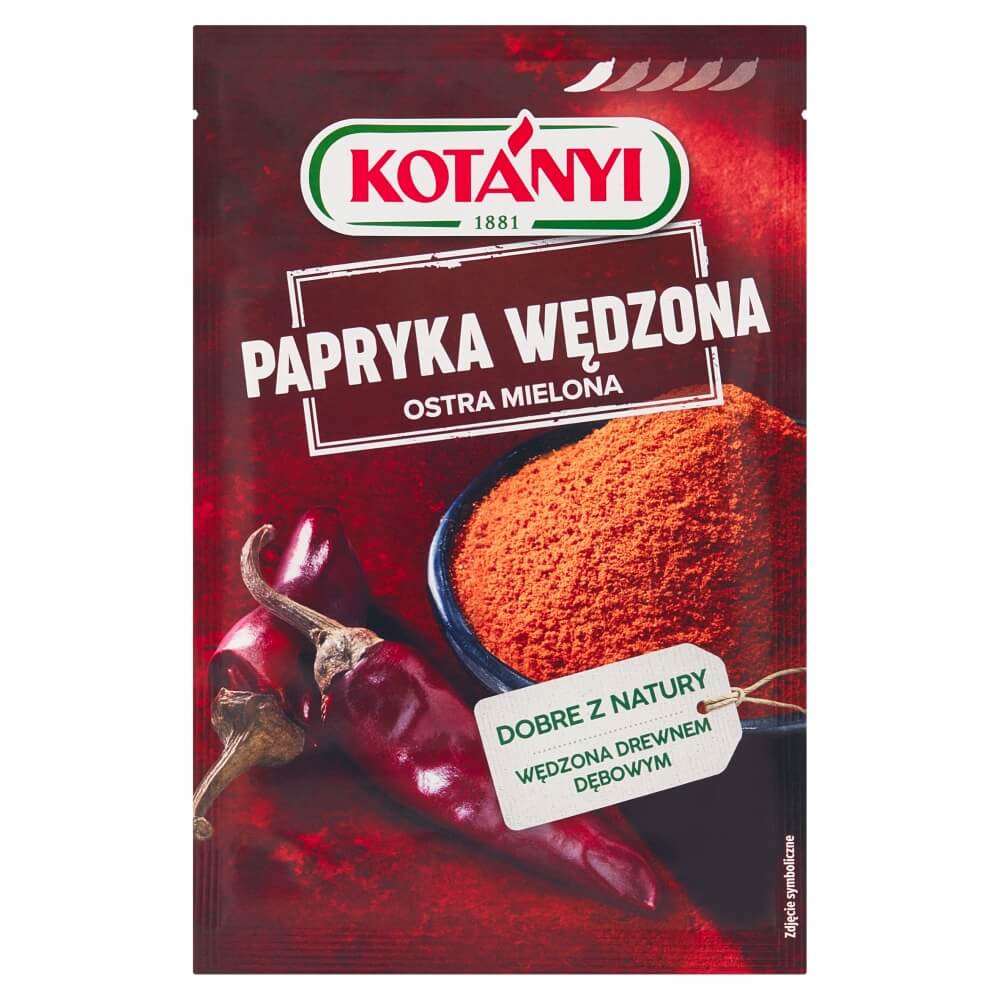 KOTANYI Papryka wędzona ostra mielona 22 g