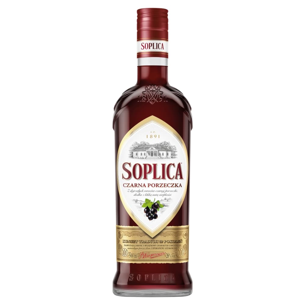 SOPLICA Nalewka czarna porzeczka 26% 500 ml