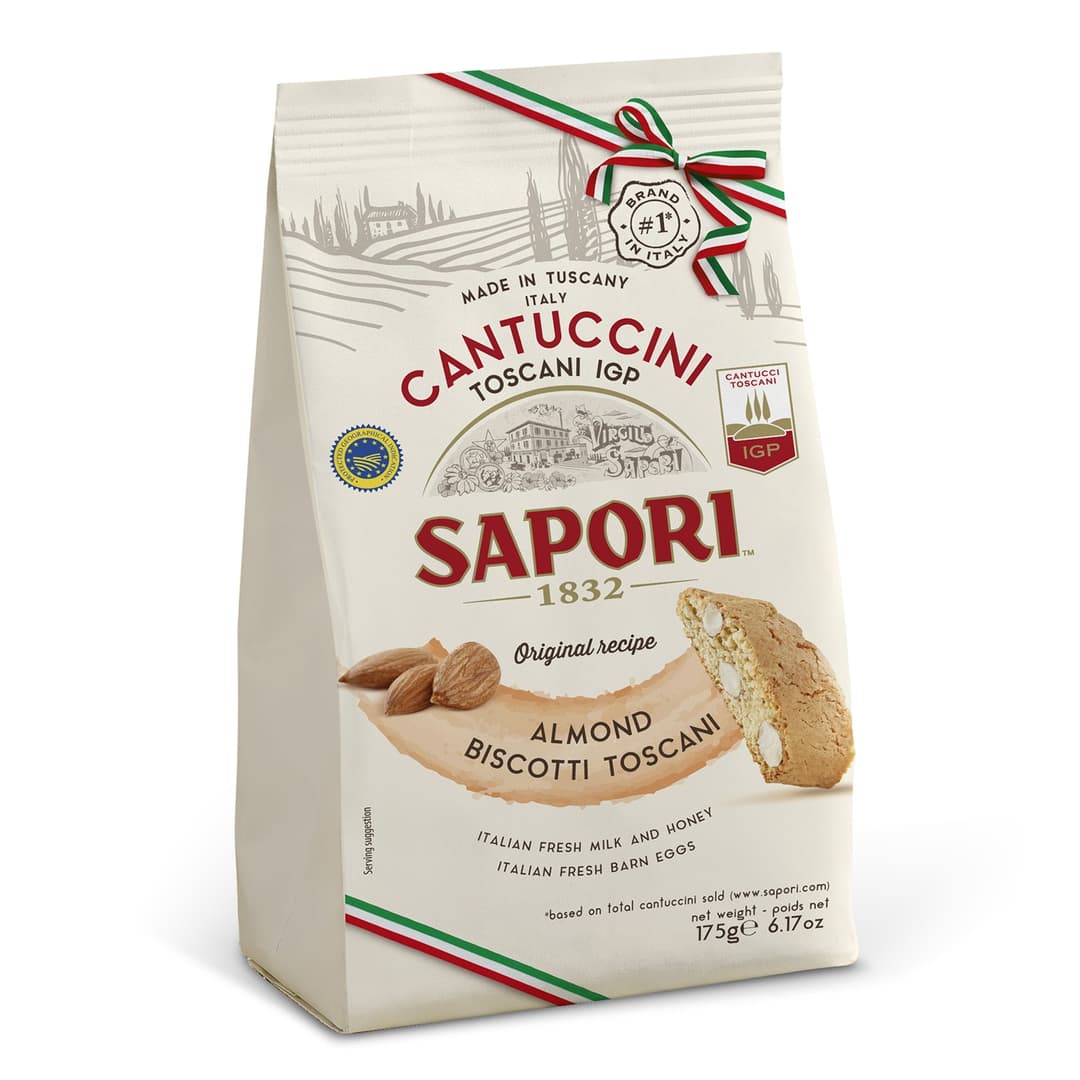 SAPORI Ciastka Cantuccini z migdałami 175 g