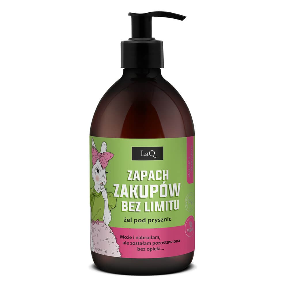 LAQ Żel pod prysznic Zapach Zakupów Bez Limitu 500 ml