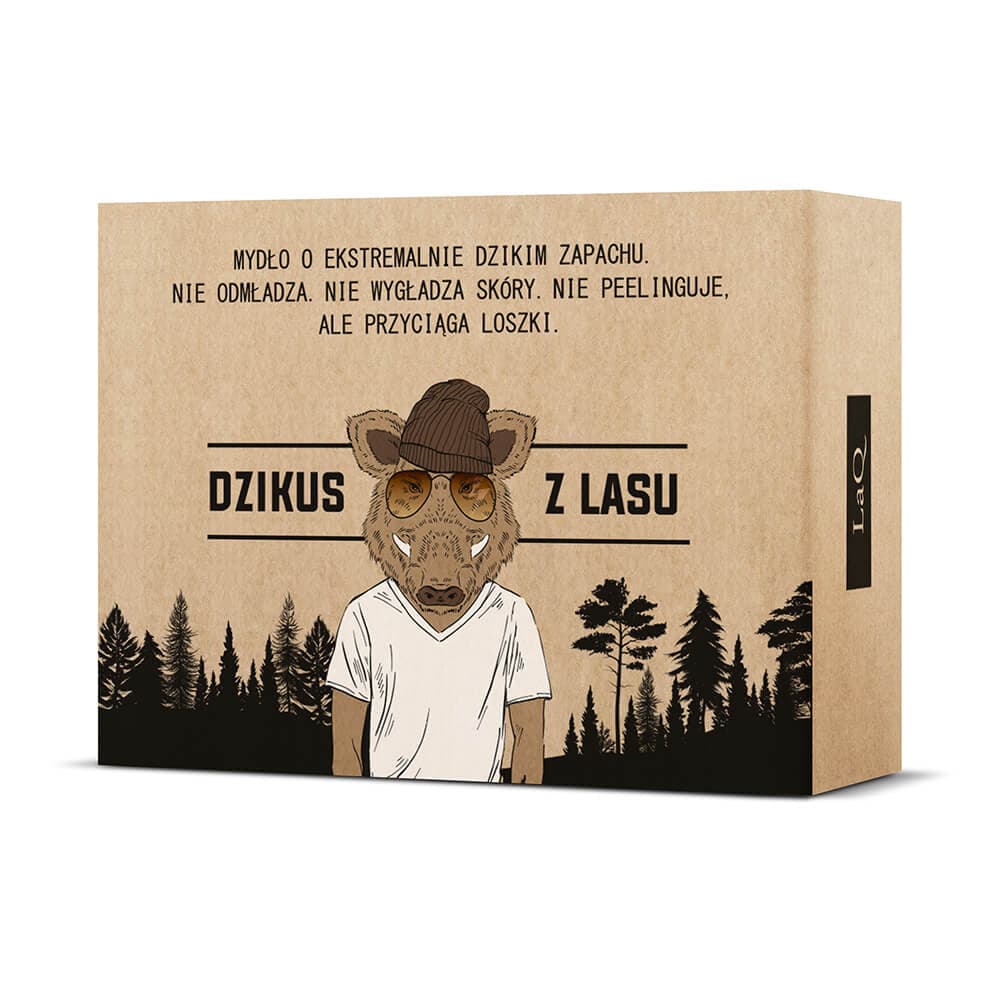 LAQ Mydło w kostce Dzikus z Lasu 1 szt.