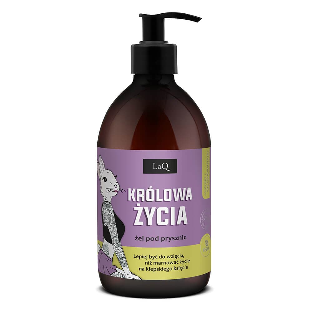 LAQ Żel pod prysznic Niezapominajka Królowa Życia 500 ml