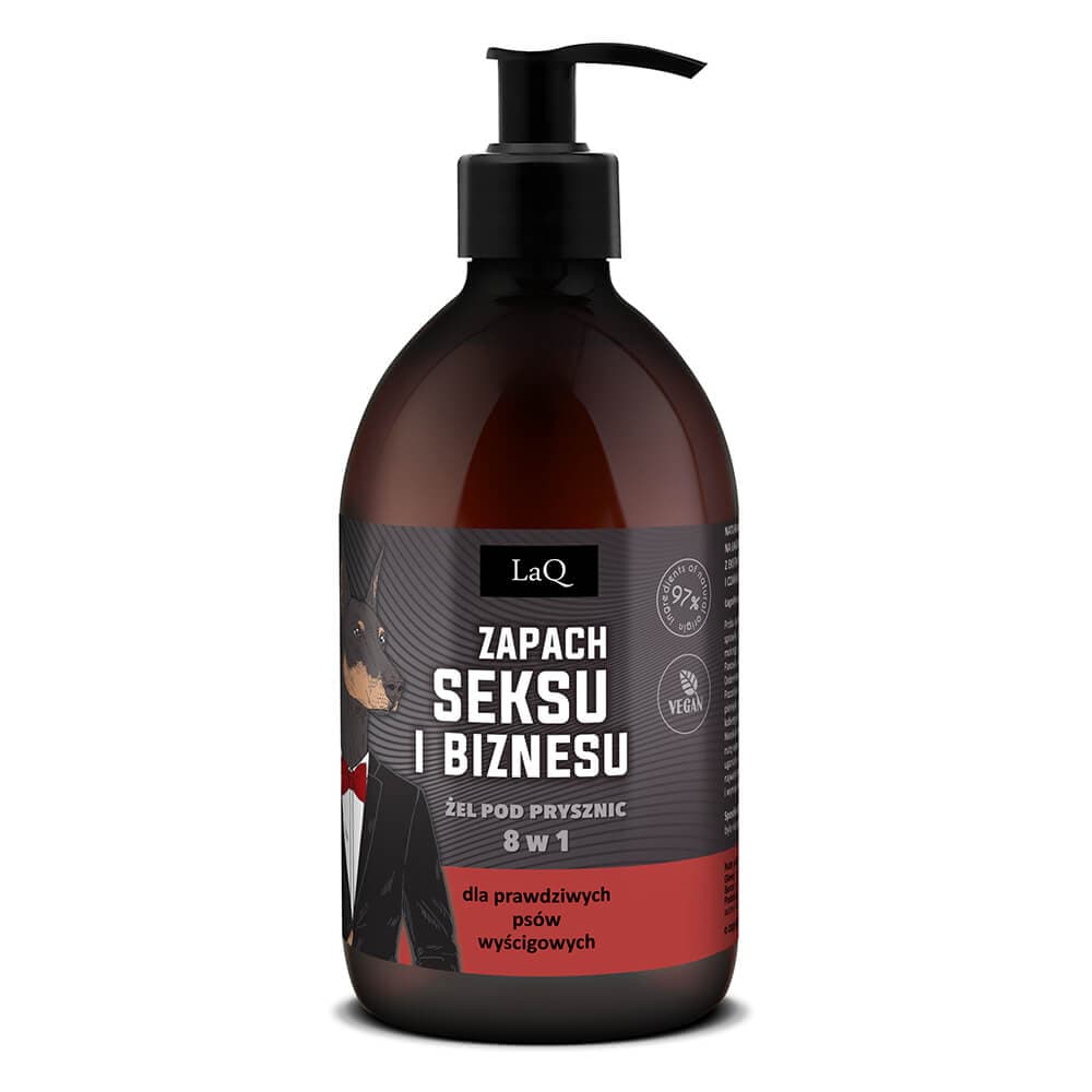 LAQ Żel pod prysznic 8w1 Zapach Seksu i Biznesu 500 ml