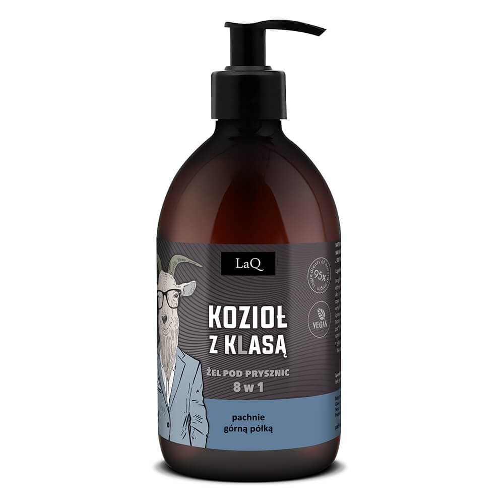 LAQ Żel pod prysznic 8w1 Kozioł z Klasą 500 ml