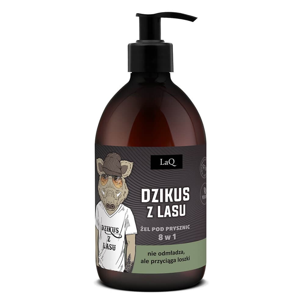 LAQ Żel pod prysznic 8w1 Dzikus z Lasu 500 ml